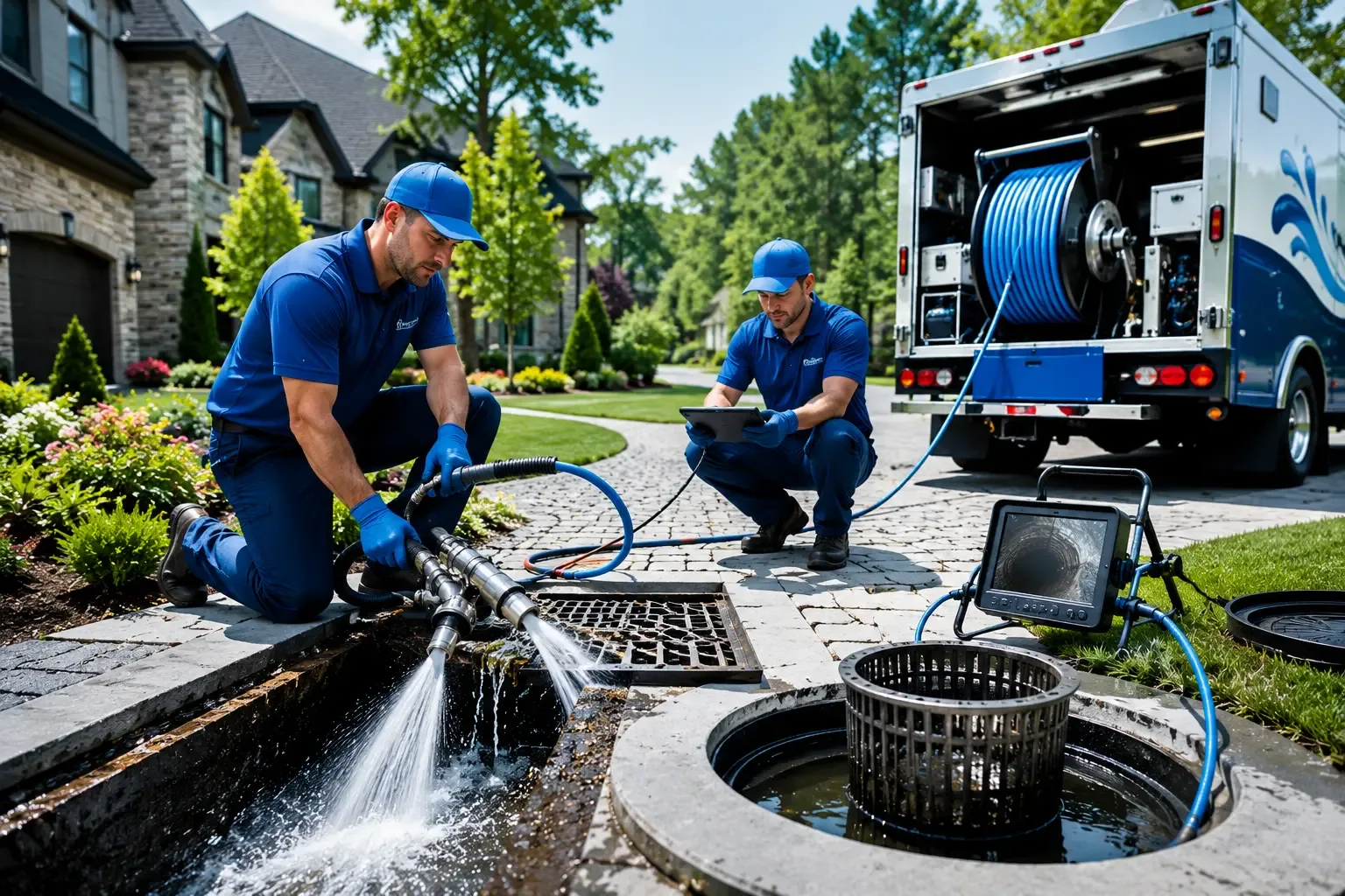 Local outdoor drain cleaning professionals in Williamsburg, PA